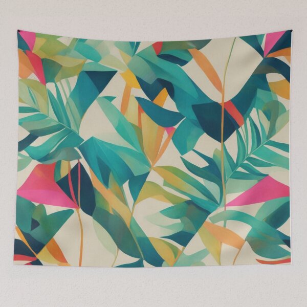 Item preview, Colorful Geometric tropical pattern 2023 designed and sold by alaasobhi.