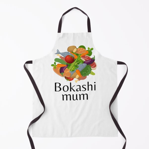 Item preview, Bokashi is composting for the real experts - mum black text designed and sold by Cosmos-as-Art.