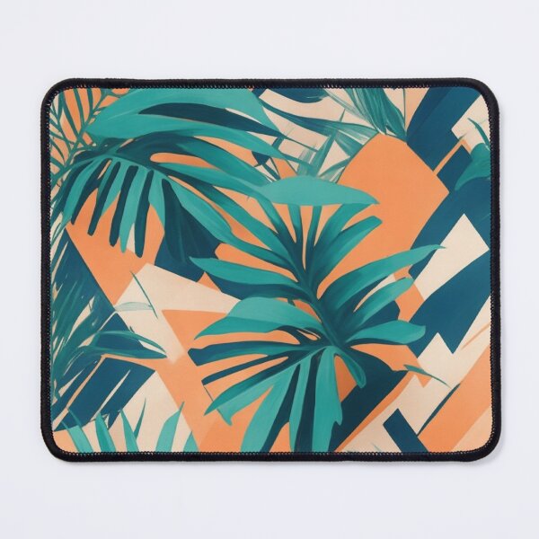 Item preview, Geometric tropical pattern 2023 designed and sold by alaasobhi.