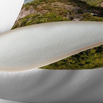 Alternate view of South Tyrol Throw Pillow