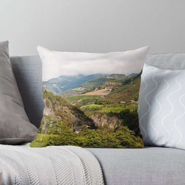 South Tyrol Throw Pillow