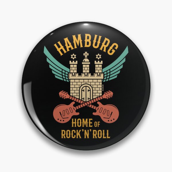 Item preview, Hamburg – Home Of Rock 'N' Roll (Rocker / 4C) designed and sold by Roderix.