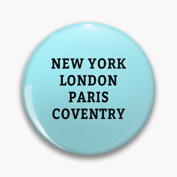 Item preview, New York, London, Paris, Coventry designed and sold by Jeallan Designs.