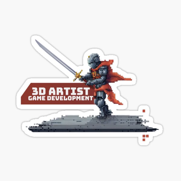 Item preview, 3D Artist in game development  designed and sold by GameDev-Store.
