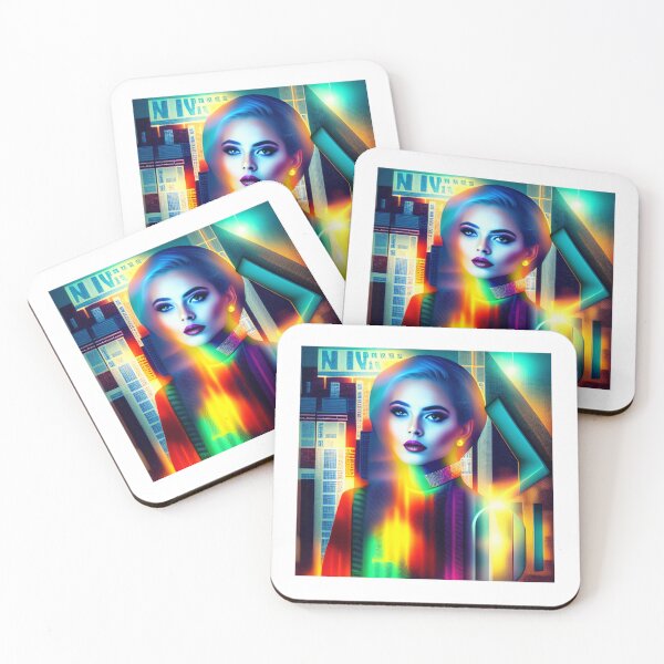 Item preview, A lovely abstract portrait | glitch aesthetics designed and sold by CiceroSpin.