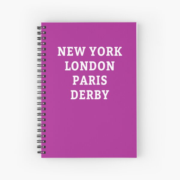 Item preview, New York, London, Paris, Derby designed and sold by Jeallan Designs.