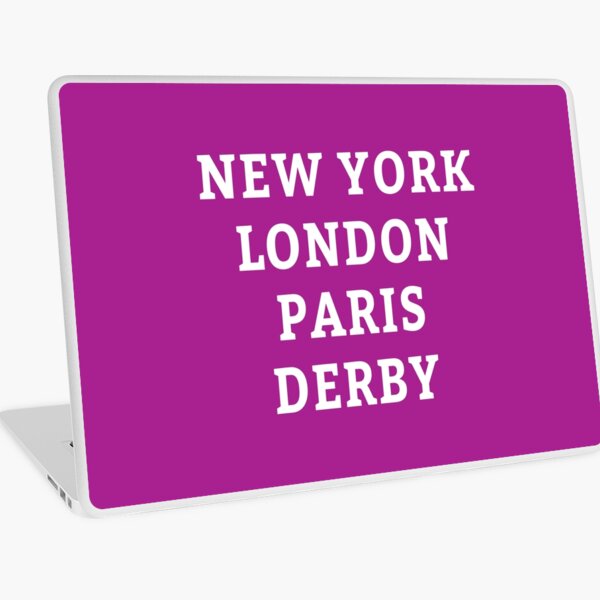 Item preview, New York, London, Paris, Derby designed and sold by Jeallan Designs.