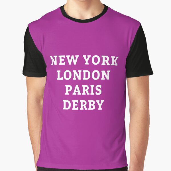 Item preview, New York, London, Paris, Derby designed and sold by Jeallan Designs.