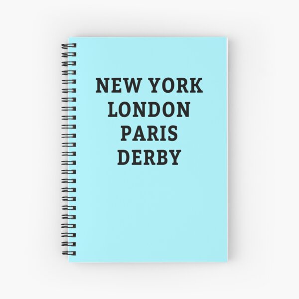 Item preview, New York, London, Paris, Derby designed and sold by Jeallan Designs.