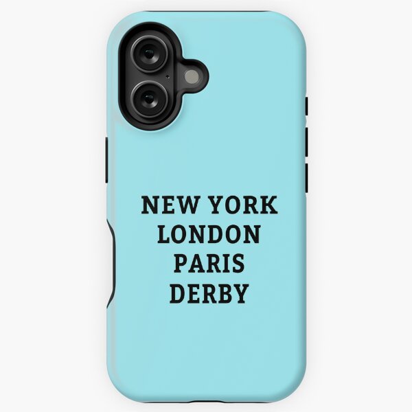 Item preview, New York, London, Paris, Derby designed and sold by Jeallan Designs.