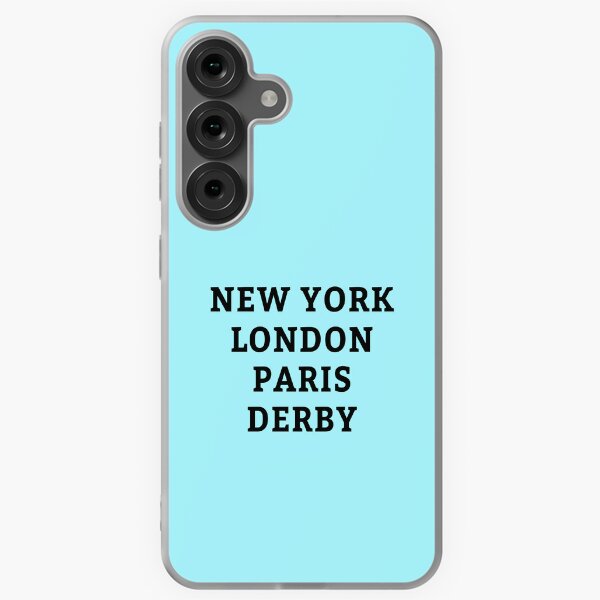 Item preview, New York, London, Paris, Derby designed and sold by Jeallan Designs.