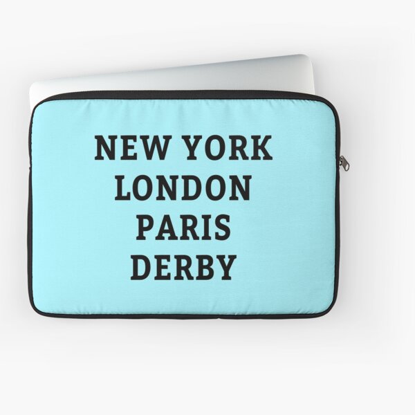 Item preview, New York, London, Paris, Derby designed and sold by Jeallan Designs.