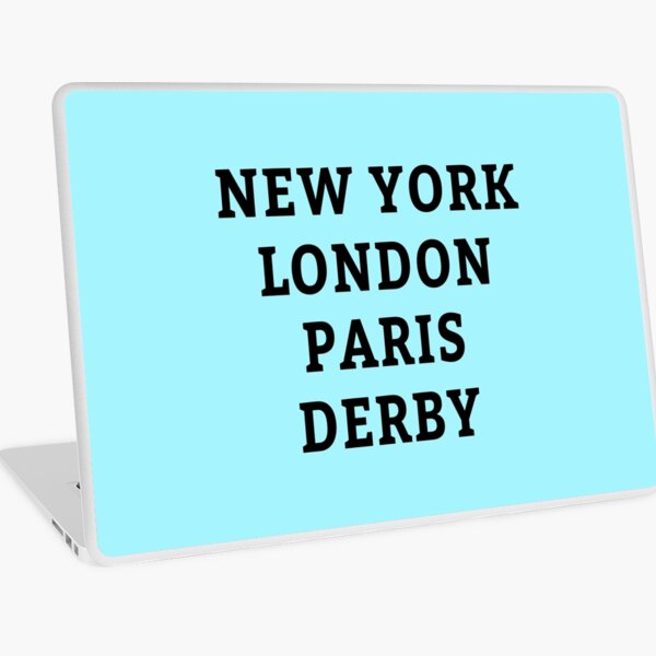 Item preview, New York, London, Paris, Derby designed and sold by Jeallan Designs.