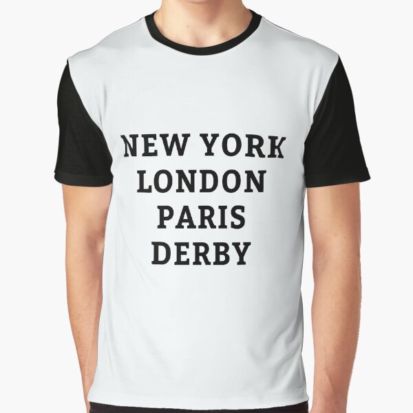 Item preview, New York, London, Paris, Derby designed and sold by Jeallan Designs.