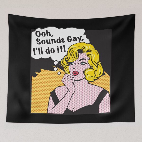 Item preview, Sounds Gay designed and sold by Alema Art.