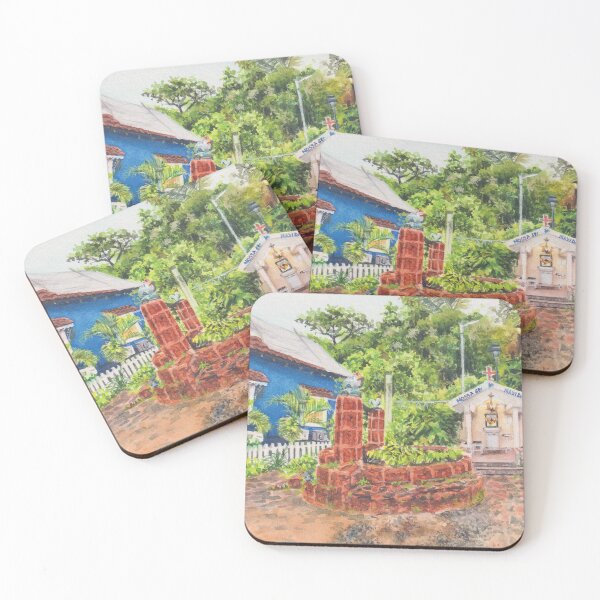 Item preview, Well in Fontainhas Goa designed and sold by SiaIllustrates.