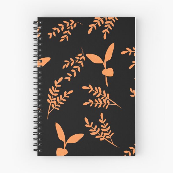 Item preview, Small Plants Leaves Pattern Orange designed and sold by Cactus202.