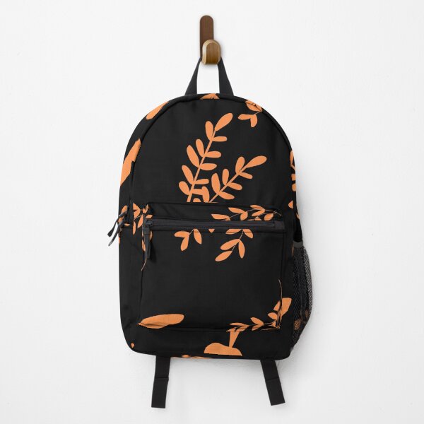 Item preview, Small Plants Leaves Pattern Orange designed and sold by Cactus202.