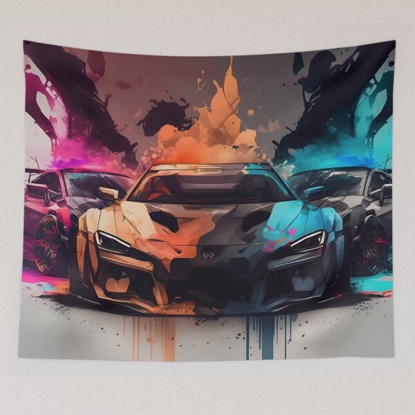 Item preview, The Ultimate Drift Trio: Three Cars Pushing the Limits designed and sold by Cr-AI-tive.