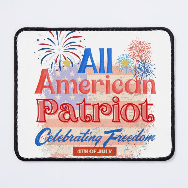 Item preview, 4th Of July, All American Patriot Celebrating Freedom, July 4th Patriot, Independence Day Gifts for Patriots designed and sold by ShopULove.