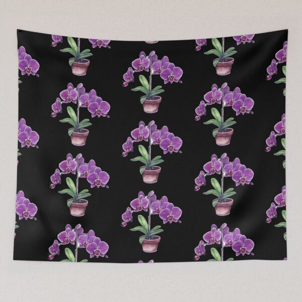 Item preview, Beautiful Purple Orchid Summer Garden Sticker Collection 002 designed and sold by PlanetArchive.