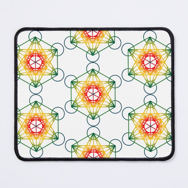 Item preview, Metatron's Cube chakra colour design designed and sold by GeoffBeattie.