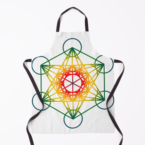 Item preview, Metatron's Cube chakra colour design designed and sold by GeoffBeattie.
