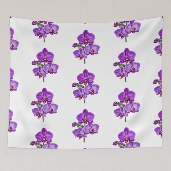 Item preview, Beautiful Purple Orchid Summer Garden Sticker Collection 001 designed and sold by PlanetArchive.