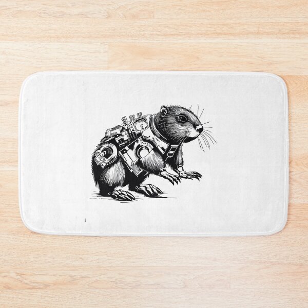 Item preview, Marmot cyborg from the future designed and sold by GroundhogMs.