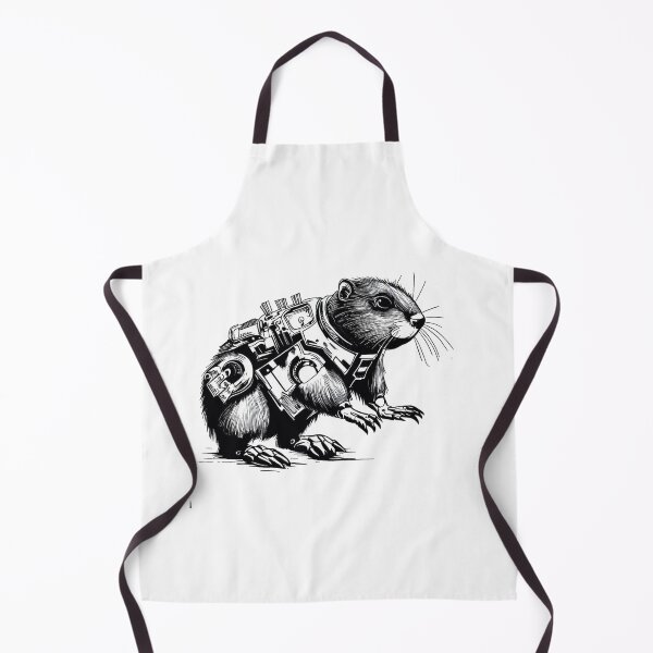 Item preview, Marmot cyborg from the future designed and sold by GroundhogMs.