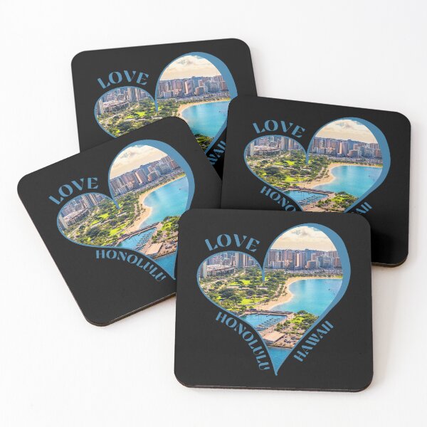 Item preview, Love Honolulu Hawaii designed and sold by Miki  Design.