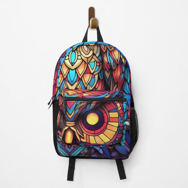 Item preview, Magical Stained Glass Owl Pattern designed and sold by Desfix.
