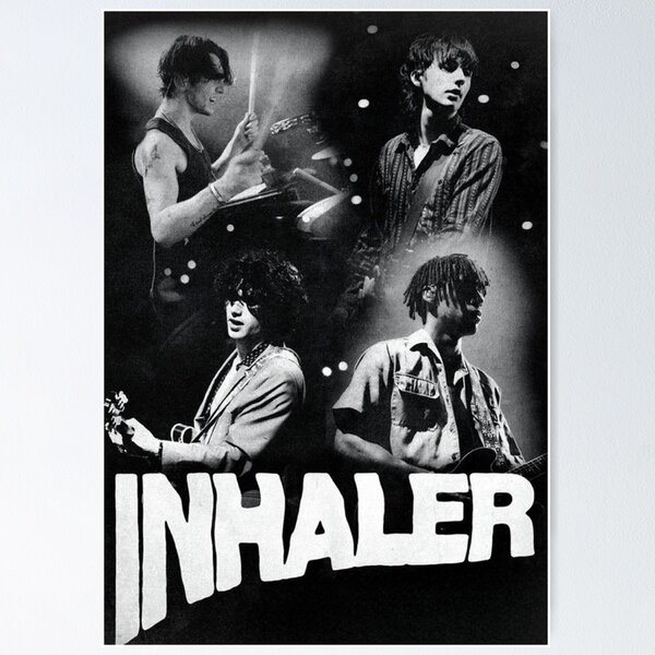 "inhaler Band " Poster For Sale By Clio28 | Redbubble