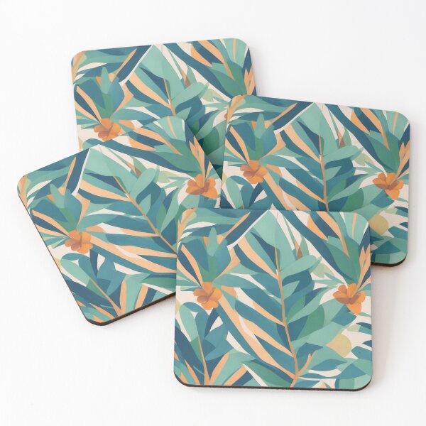 Item preview, Geometric tropical pattern 2023 designed and sold by alaasobhi.