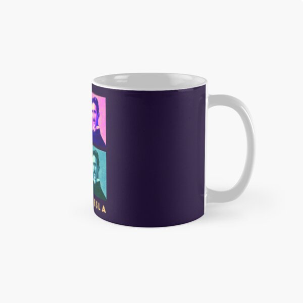Item preview, retrato pop de Nikola Tesla designed and sold by artbleed.
