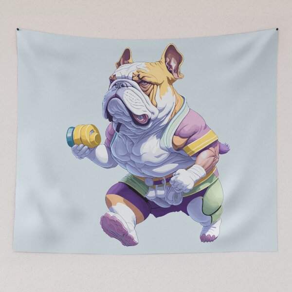 Item preview, Running Bulldog Athlete designed and sold by urbsrepublic.