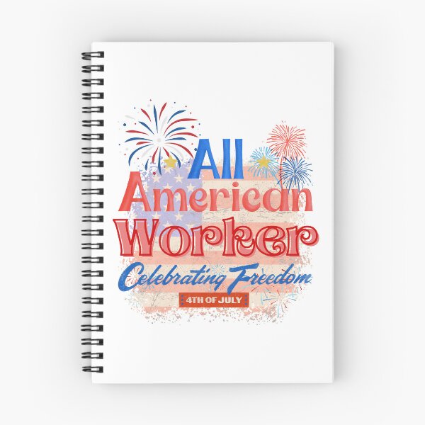 Item preview, 4th Of July, All American Worker  Celebrating Freedom, July 4th Worker, Independence Day Gifts for Workers designed and sold by ShopULove.