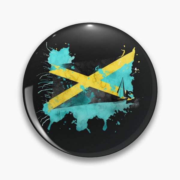 Item preview, Bahamas flag designed and sold by Cattigal.