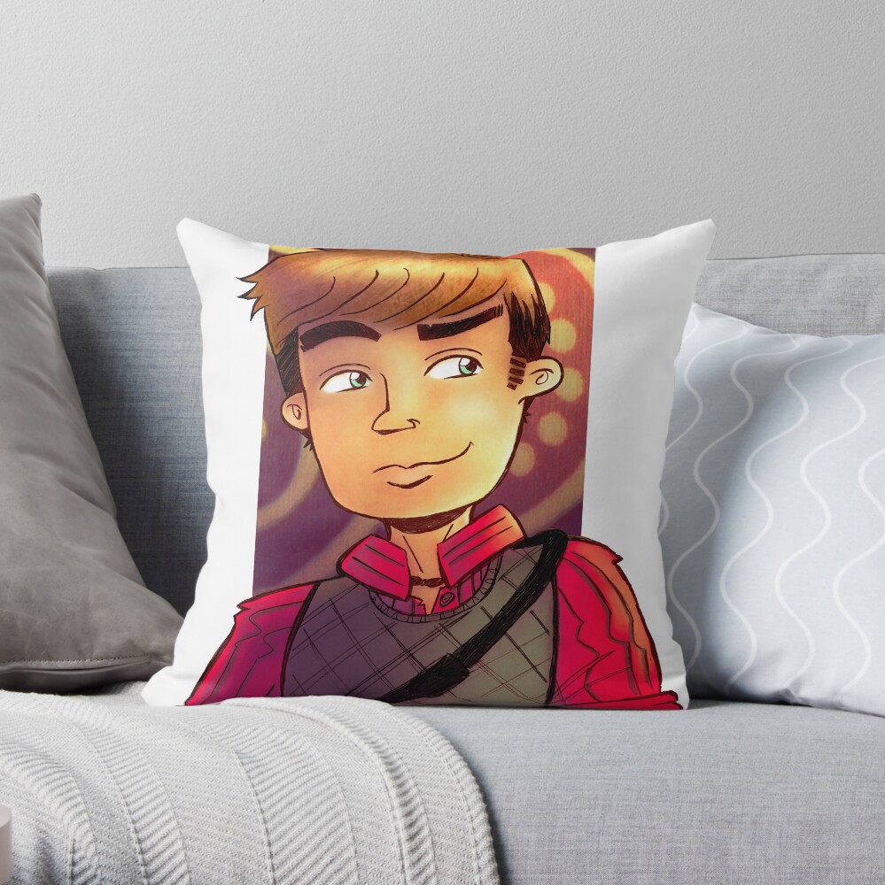 Item preview, Throw Pillow designed and sold by cgsketchbook.