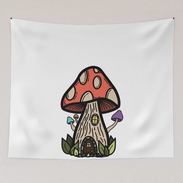 Item preview, Mushroom House designed and sold by frankielolis.