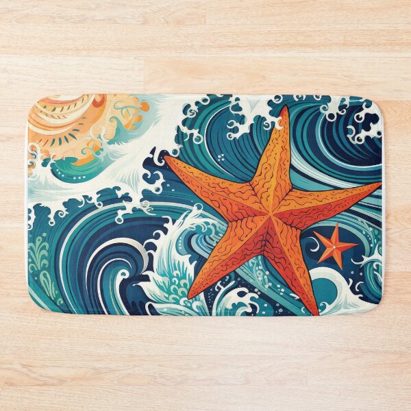 Item preview, Hawaiian Star Gracefully Upon a Wave designed and sold by ramblingsaloha.