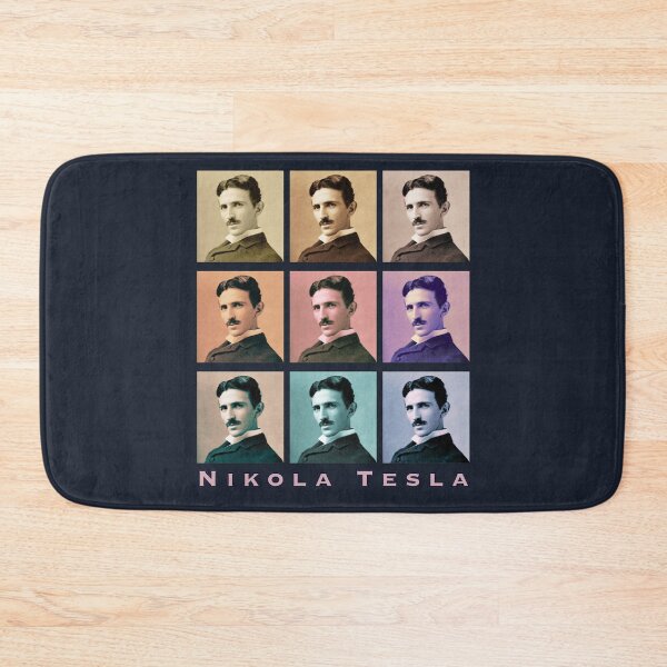 Item preview, Copy of pop Nikola Tesla portrait designed and sold by artbleed.