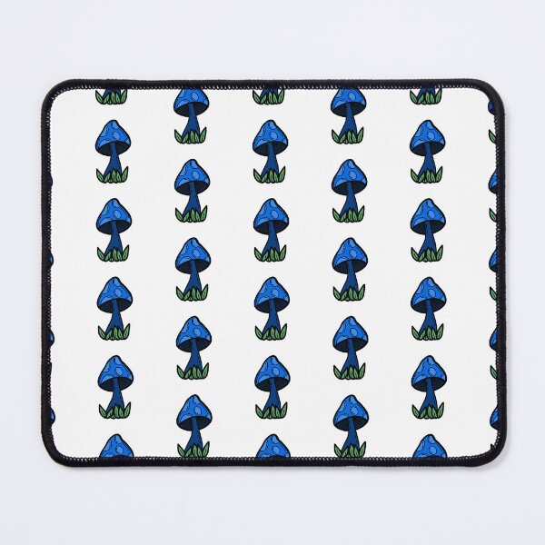 Item preview, Blue Doodle Mushroom Mushroom designed and sold by frankielolis.