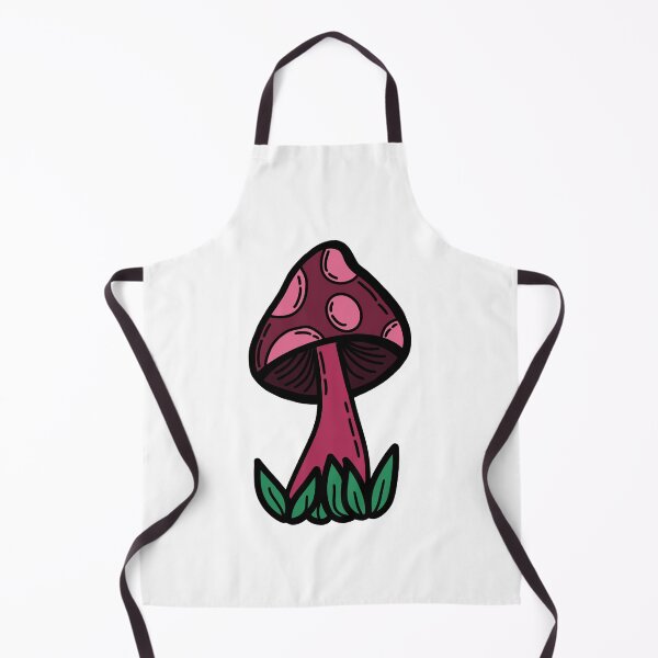 Item preview, Berry Pink Doodle Mushroom Mushroom designed and sold by frankielolis.