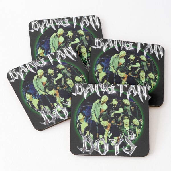 Item preview, BTS Bangtan Boys Rock Design designed and sold by randalieren.