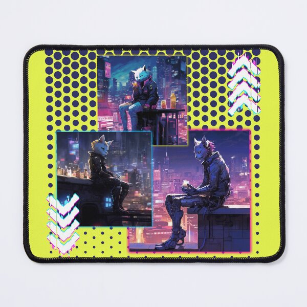 Item preview, Cyberpunk 2077 Video Game Cat Printed T-shirt for Gamers Who Play Cyberpunk Shirt With Cats For Gamer Playing Video Games With Cats On Shirt designed and sold by NewOtaku64.
