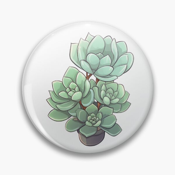 Item preview, Succulent Flower Nature Sticker Collection 06 designed and sold by PlanetArchive.