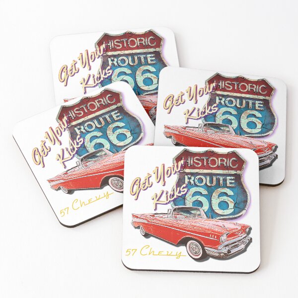 Item preview, Vintage 1957 Chevy Bel Air Route 66 Street Classic Retro Hot Rod Antique Car designed and sold by Accessory-Call.