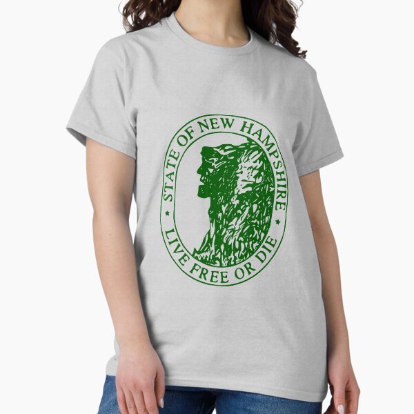 Item preview, New Hampshire State Emblem - Live Free or Die designed and sold by rwterry.