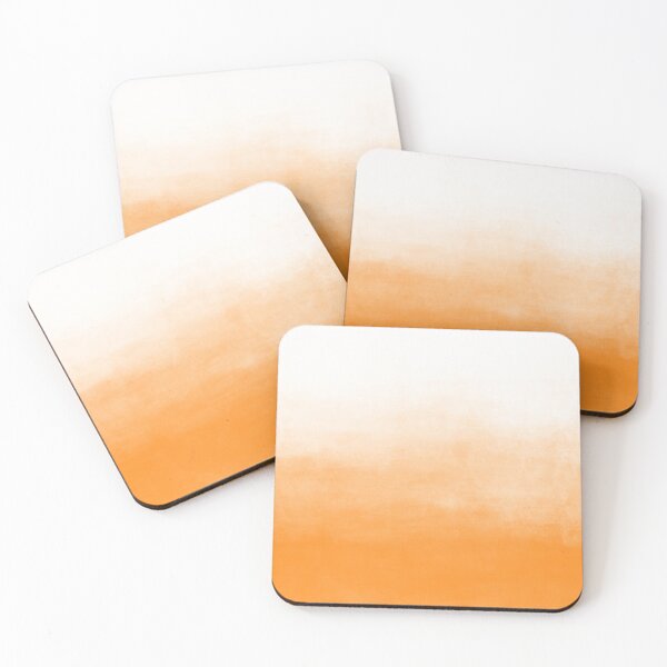 Item preview, Orange Ombre Paint Color Wash (orange/white) designed and sold by Design Minds Boutique.